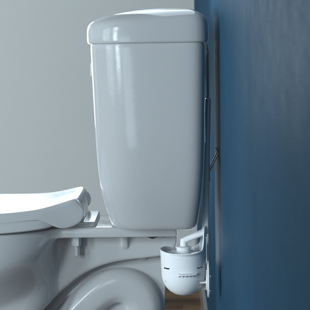 INVISIBRUSH? HIDDEN TOILET BRUSH